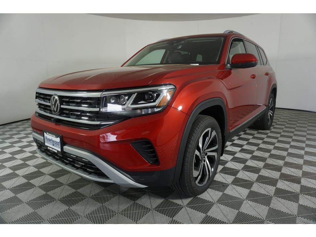 New 2021 Volkswagen Atlas SEL Premium with Navigation & AWD 4 Door